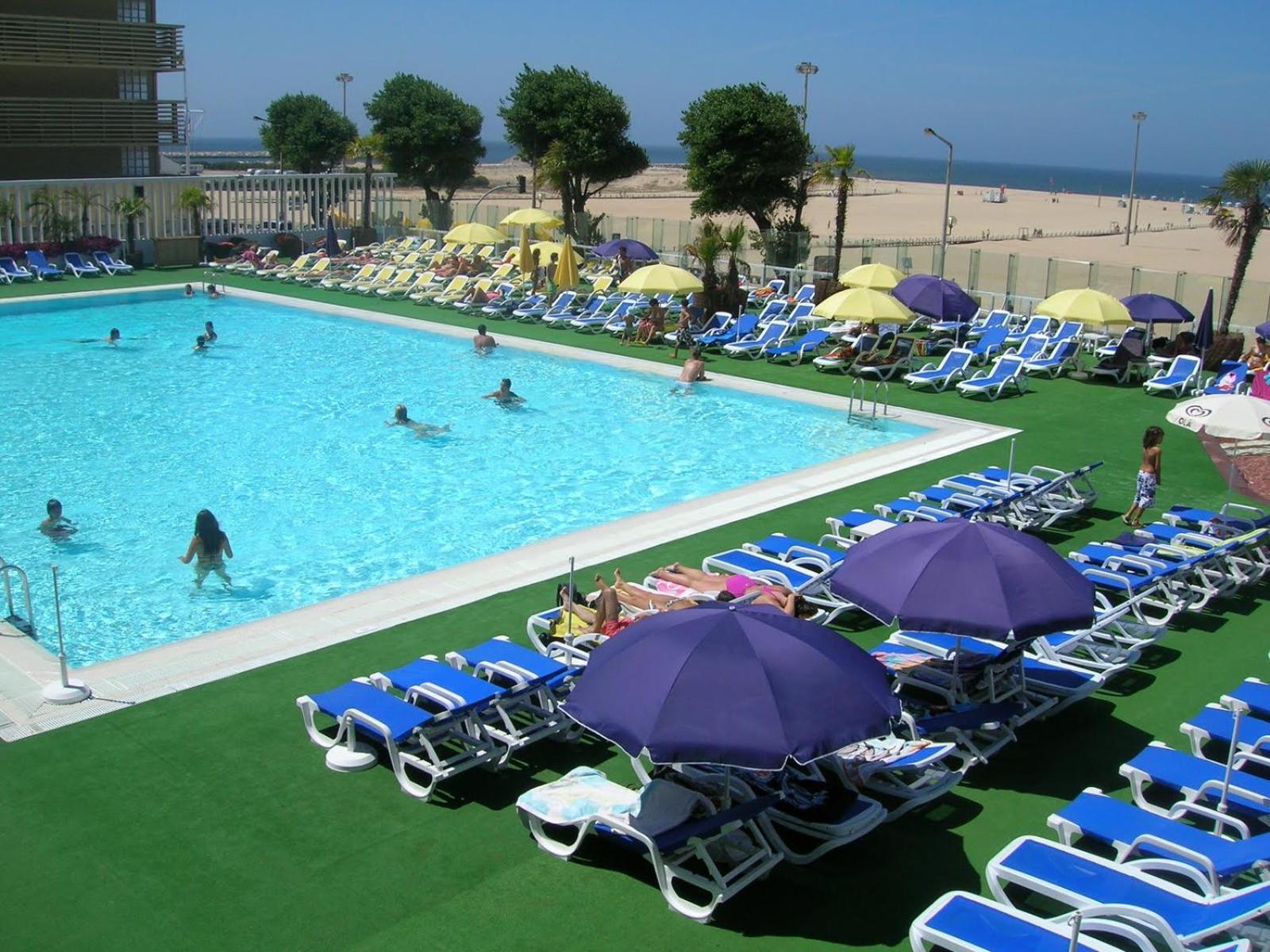 Apartamento Casino Praia III Figueira da Foz Bagian luar foto